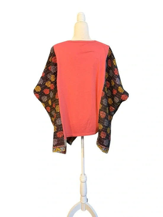 Handcrafted Upcycled Dolly Parton Kantha Tunic NWT One Size - Picture 8 of 10
